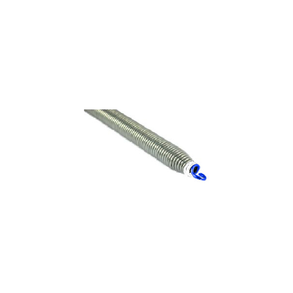 Zugfeder, Spiralzugfeder f&uuml;r Sektionaltore Federtyp GS 4 blau/wei&szlig; 1100 mm lang